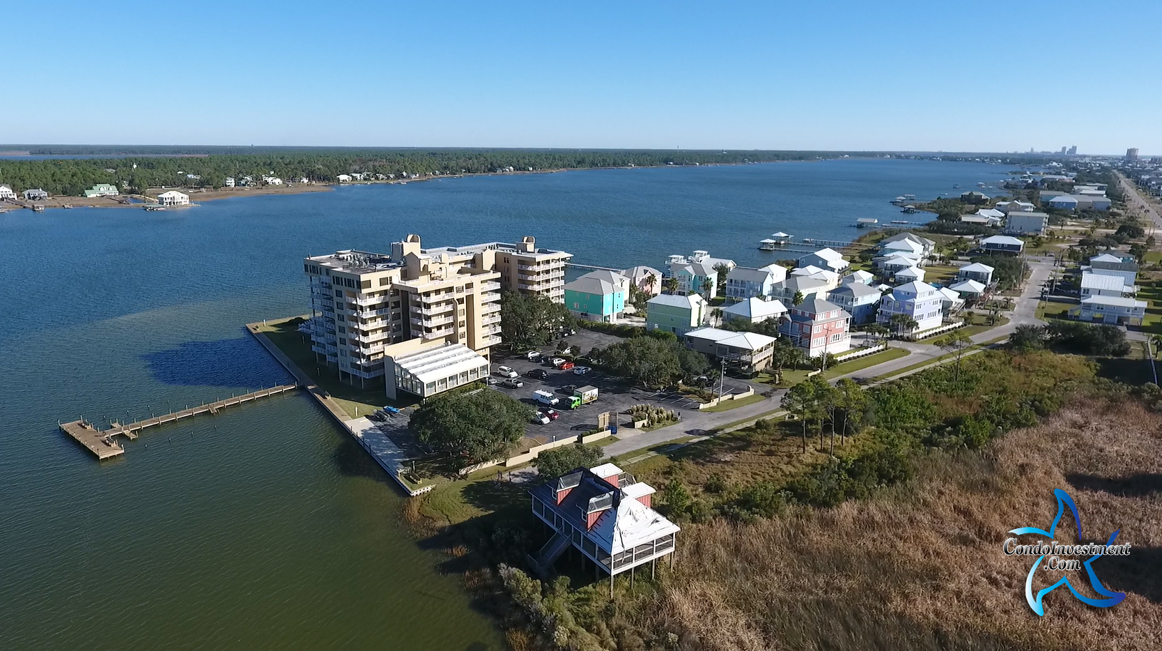 Compass Point and surrounding area in Gulf Shores